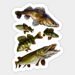 Predators fish Sticker